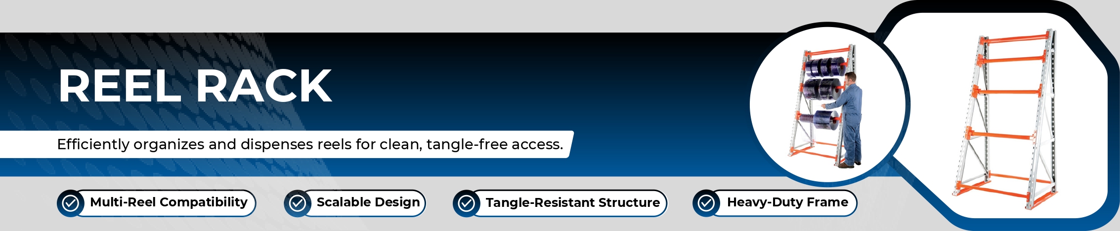 Reel Rack Banner