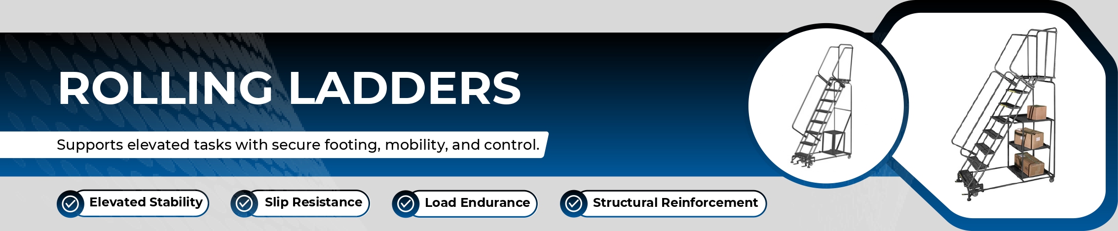 Rolling Ladders Banner