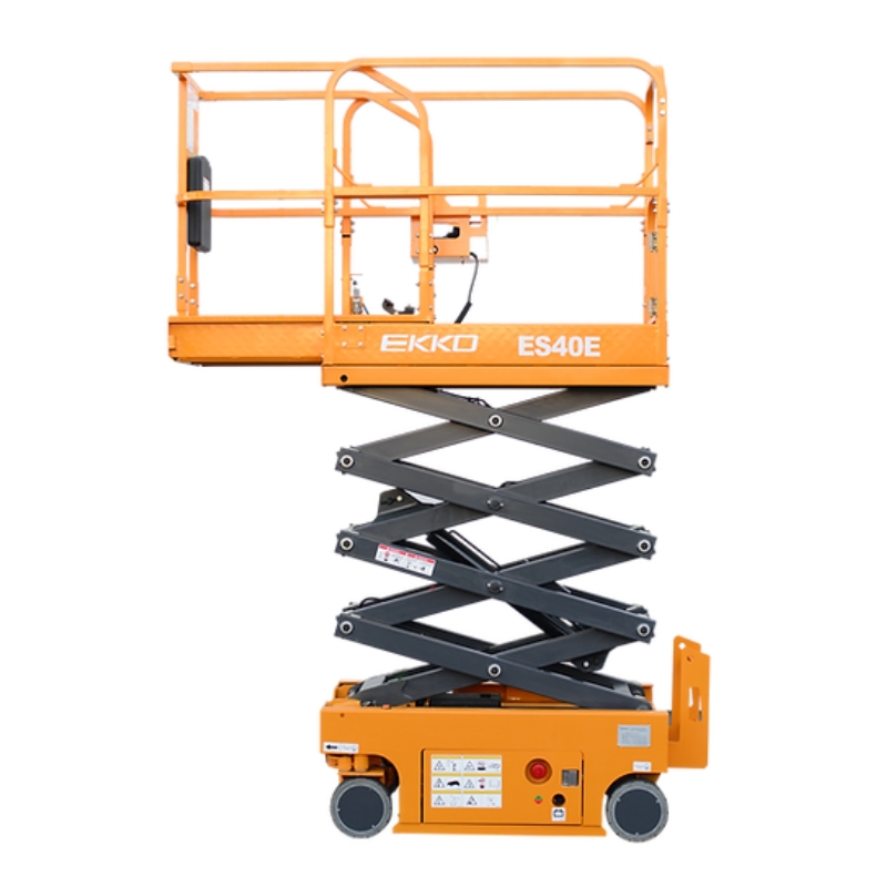 Scissor Aerial Work Platform ES40E, 13' Lift Height Extended