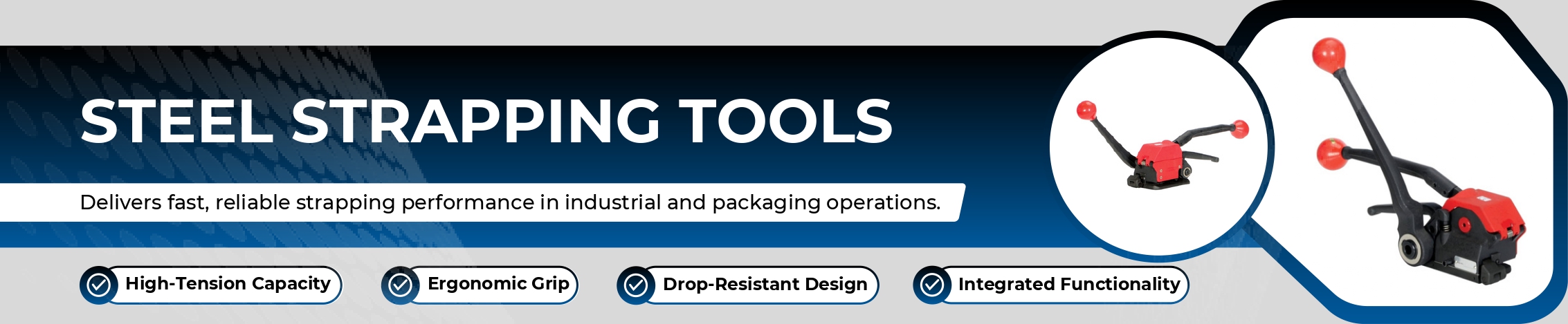 Steel Strapping Tools Banner
