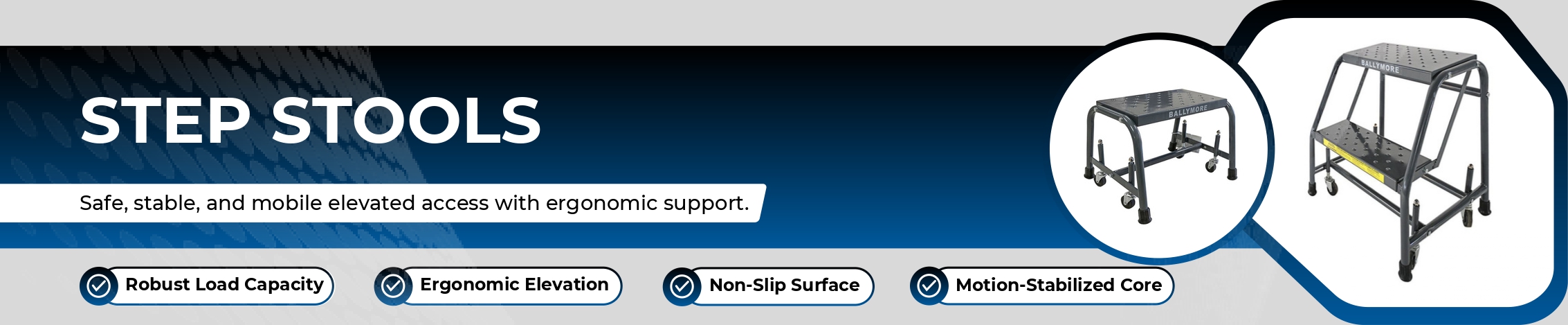 Step Stools Banner