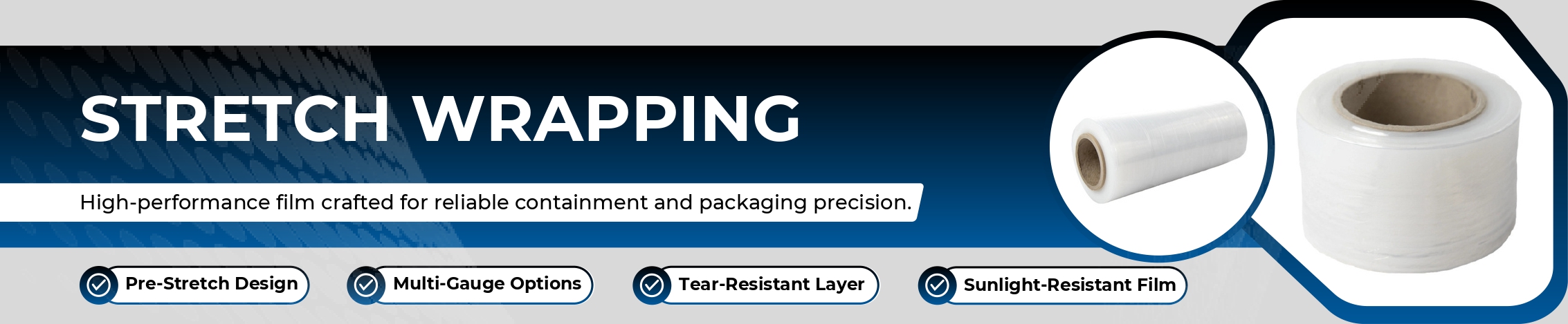 Stretch Wrapping Banner