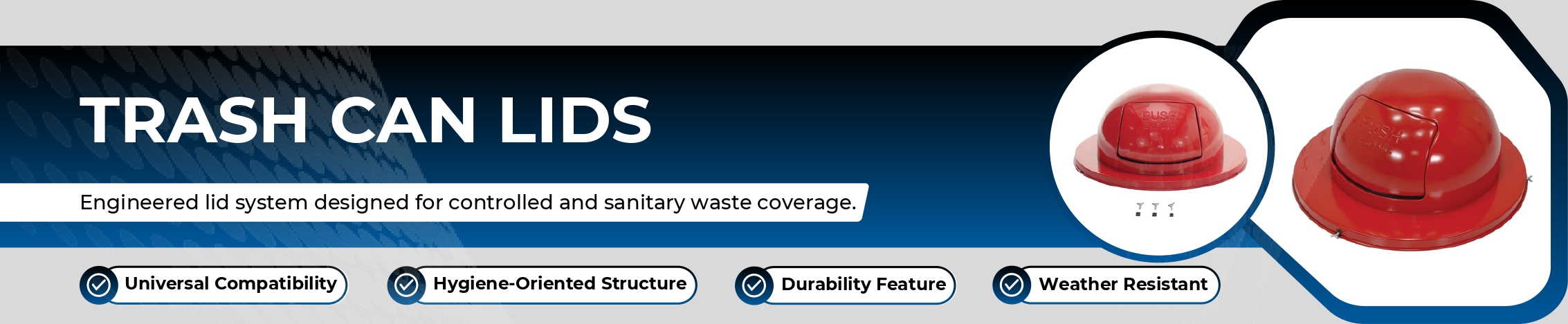 Trash Can Lids Banner