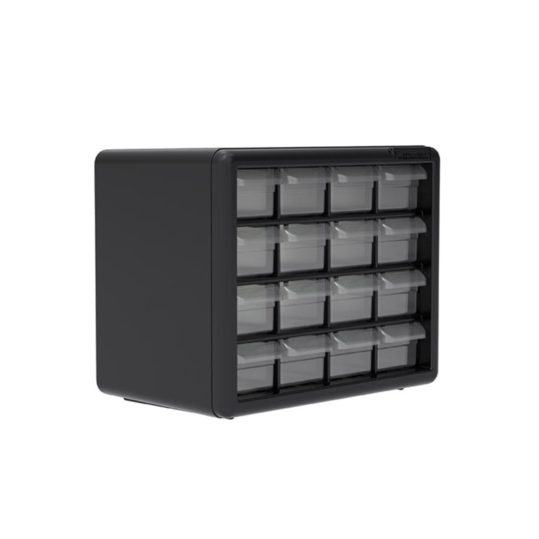 Akro-Mils 10116SCLAR 16 Drawer Plastic Storage Cabinet