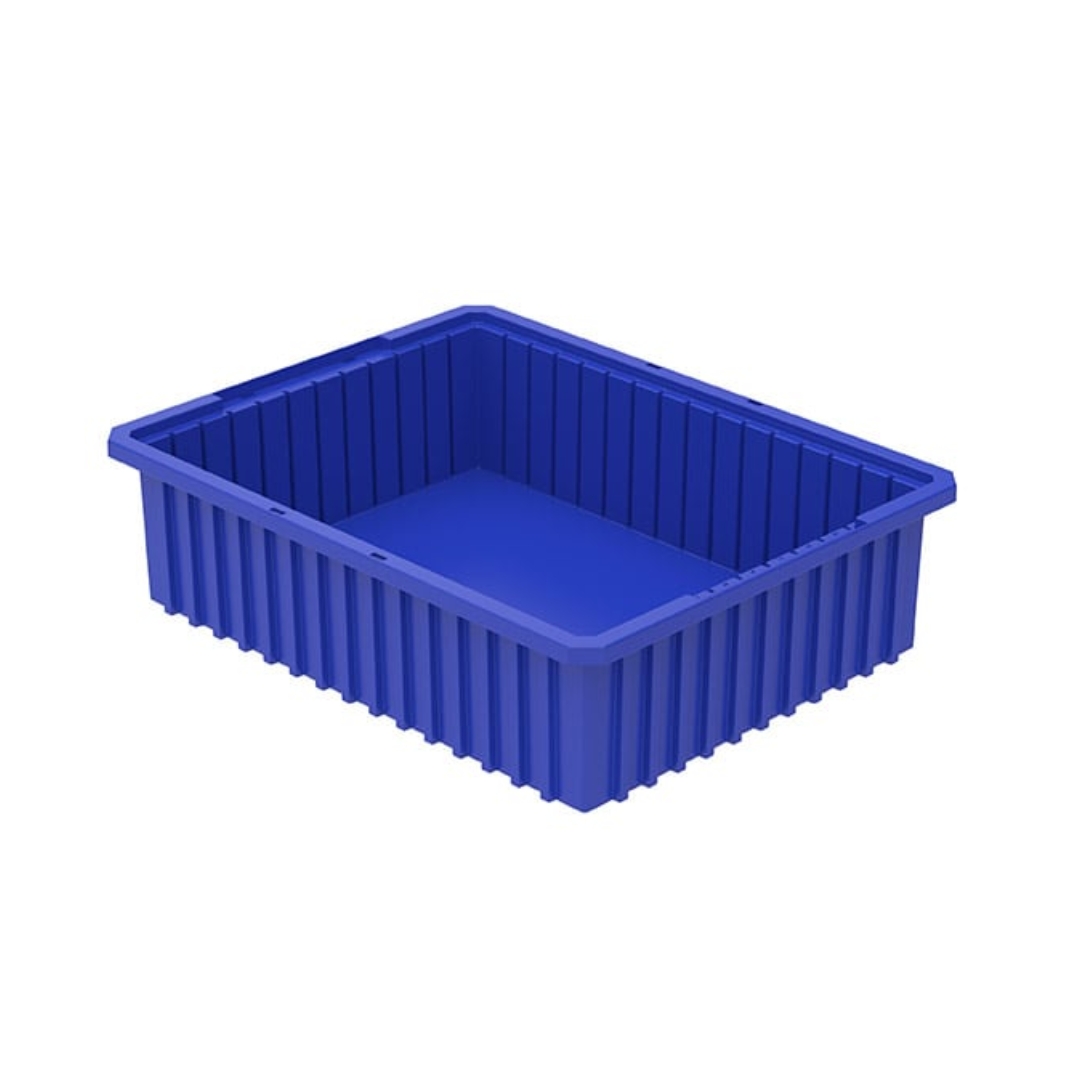 Akro-Mils 33226BLUE Akro-Grid Dividable Plastic Storage Boxes