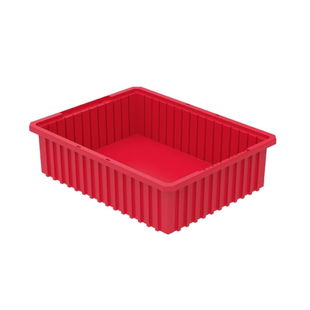 Akro-Mils 33226RED Akro-Grid Dividable Plastic Storage Boxes