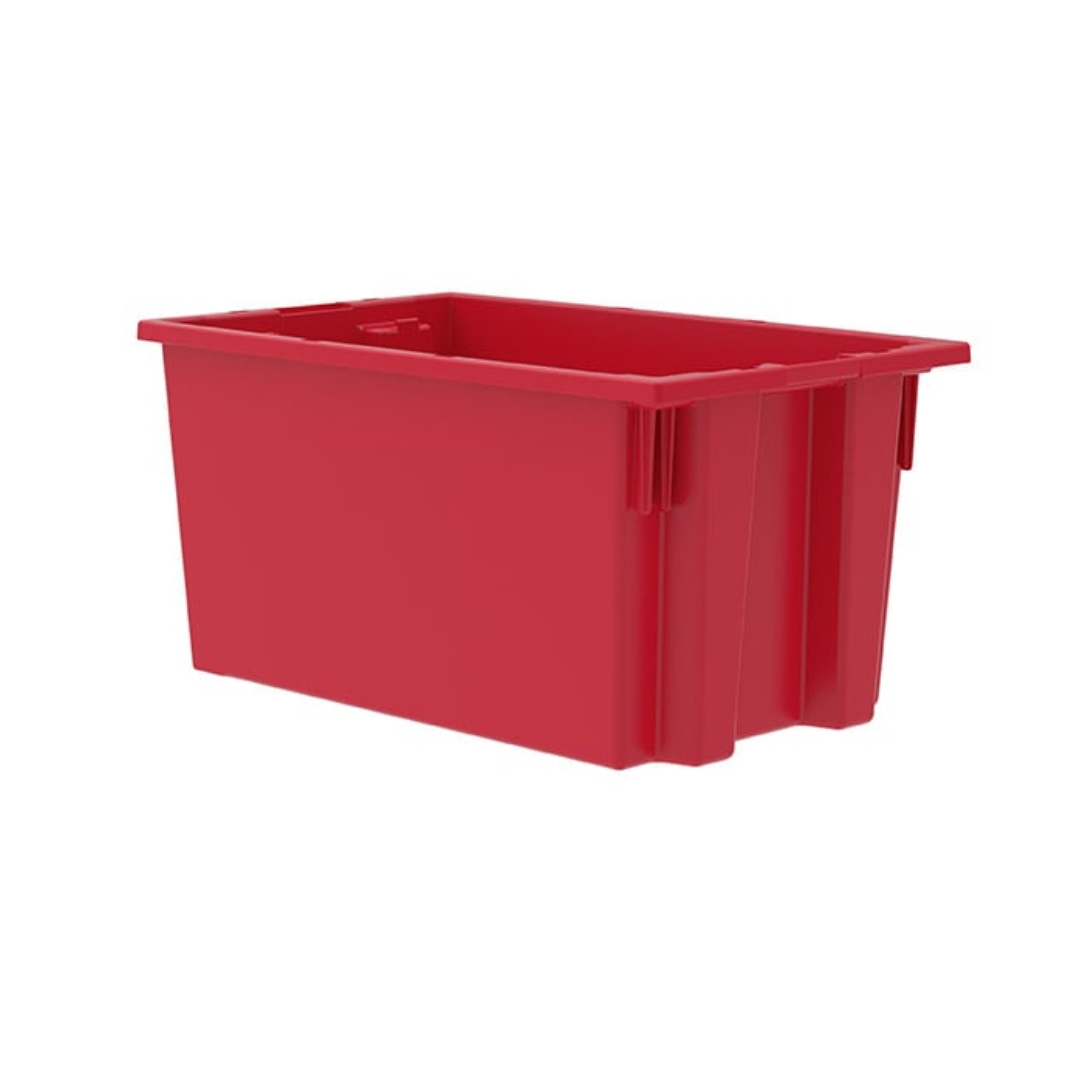 Akro-Mils 35185RED Nest & Stack Tote