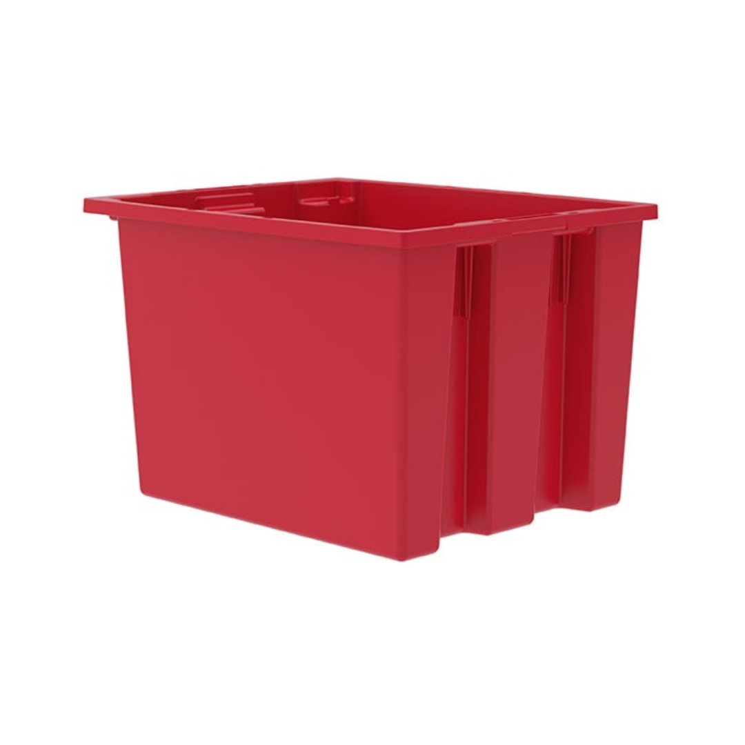 Akro-Mils 35195RED Nest & Stack Tote