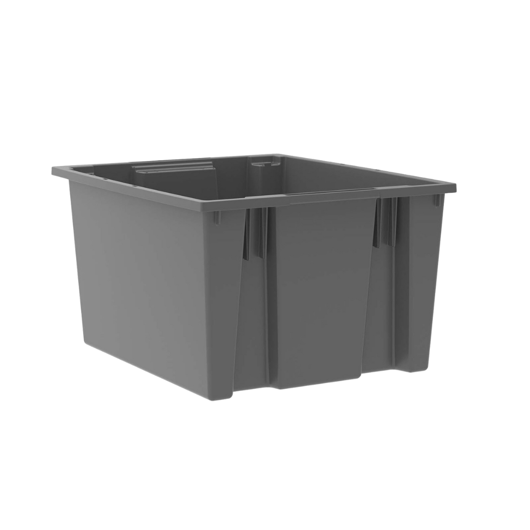 Akro-Mils 35230GREY Nest & Stack Tote